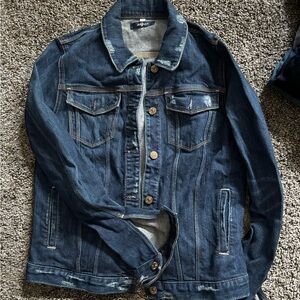 Denim bundle!!!! Dark Blue Denim Jacket + 3 pair of jeans!!